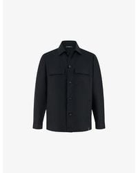 BOGGI - Link Regular-Fit Linen Shirt Jacket - Lyst