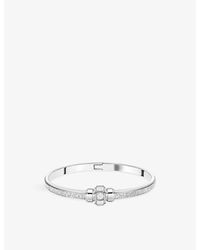 Piaget - Possession 18Ct- And 0.09Ct Brilliant-Cut Diamond Bangle - Lyst