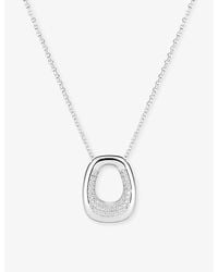Sif Jakobs - Borsa Piccolo Sterling And Cubic Zirconia Necklace - Lyst