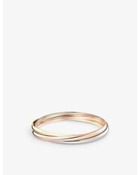 Cartier - Trinity Classic 18Ct, And Rose- Bracelet - Lyst
