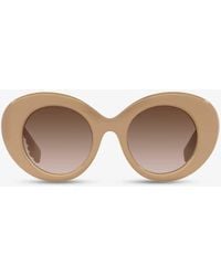 Burberry - Be4370u Margot Round-frame Acetate Sunglasses - Lyst