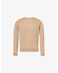 John Smedley - Lundy Crewneck Merino-Wool Jumper - Lyst