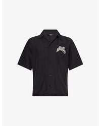 Amiri - Hollywood Camp Short-Sleeve Woven Shirt - Lyst