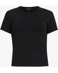 AllSaints - Stevie Slim-fit Organic-cotton T-shirt - Lyst