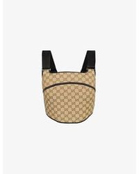 Gucci - Monogram-pattern Cropped Cotton-blend Top - Lyst