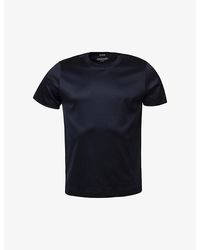 Eton - Slim-Fit Cotton-Jersey T-Shirt - Lyst