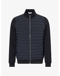 Arne - Hybrid Quilted Woven Jacket - Lyst