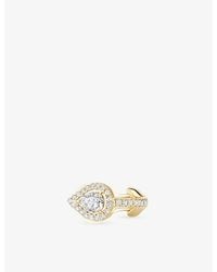 Messika - My Twin 18Ct- And 0.25Ct Pear-Cut Diamond Single Clip Earring - Lyst