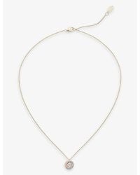 Cartier - Trinity De 18Ct, Rose, - And 0.029Ct Brilliant-Cut Diamond Pendant Necklace - Lyst