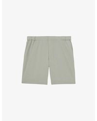 Reiss - Deck Elasticated-Waist Stretch-Woven Shorts - Lyst
