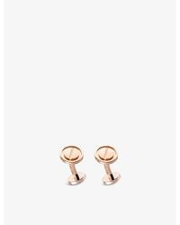 Cartier - Love 18Ct Rose- Cufflinks - Lyst