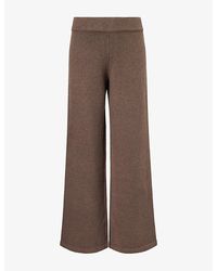 ADANOLA - Straight-Leg Knitted Trousers - Lyst
