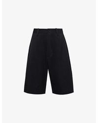 VAQUERA - Trade Lace-up Woven Shorts - Lyst