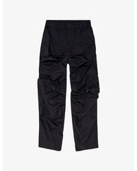 DIESEL P-Dayetz-Short-Fem-Q1 Cargo Trousers in Gray | Lyst