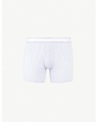 Derek Rose - Ethan Regular-Fit Stretch-Cotton Trunks - Lyst