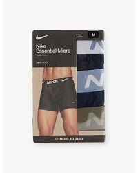 Nike - Essentials Micro Dri-Fit Pack-Of-Three Stretch-Woven Trunks - Lyst