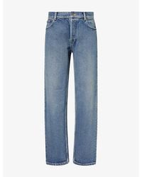 The Row - Moe Straight-Leg Denim Jeans - Lyst
