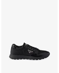 Prada - Re-Nylon And Leather Prax 01 Sneakers - Lyst