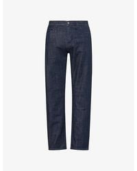 Sunspel - Straight-Leg Regular-Fit Japanese Denim Jeans - Lyst