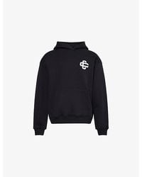 The Couture Club - Embroidered Logo Relaxed-Fit Cotton Hoody - Lyst
