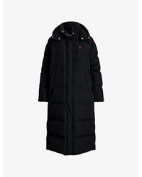 Polo Ralph Lauren - Logo-Embroidered Hooded Shell-Down Puffer Coat - Lyst