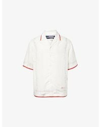 Jacquemus - La Cocktail Short-Sleeve Linen-Blend Shirt - Lyst