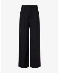 Camilla & Marc - Bostan Tailored Straight-Leg Woven Trousers - Lyst