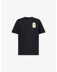 CASABLANCA - L'Arche Printed Cotton T-Shirt - Lyst