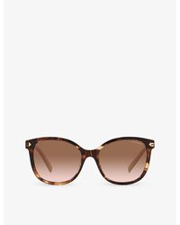 Prada - Pr 22zs Square-frame Tortoiseshell Acetate Sunglasses - Lyst