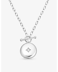 Astley Clarke - Biography Locket Sterling- And Sapphire Necklace - Lyst