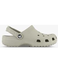 Crocs™ - Classic Brand-embossed Rubber Clogs - Lyst