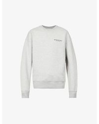 MKI Miyuki-Zoku - Design Studio Brand-print Organic-cotton And Recycled-polyester Blend Sweatshirt X - Lyst