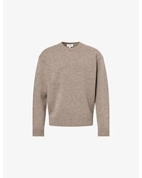 FRAME - Regular-Fit Crewneck Wool Jumper - Lyst