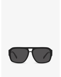 Dolce & Gabbana - Dg4403 Pilot-frame Acetate Sunglasses - Lyst