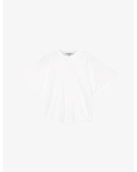 AllSaints - Eden Artia Short-Sleeve Cotton T-Shirt - Lyst