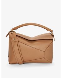 Loewe - Puzzle Edge Small Leather Cross-body Bag - Lyst