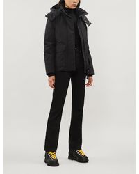 Canada Goose Blakely Feather And Shell-down Parka Coat - Black