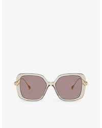 Swarovski - Sk6011 Square-frame Acetate Sunglasses - Lyst