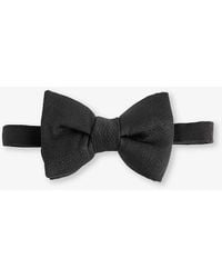 Tom Ford - Adjustable Silk And Cotton-blend Bow Tie - Lyst