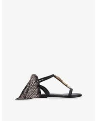 Carvela Kurt Geiger - Sorrento Gem Faux-Leather Sandals - Lyst