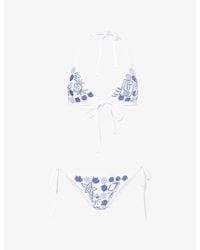 Oceanus - Marie Sea Beaded Bikini - Lyst