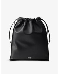 Prada - Wish Nappa Leather Pouch - Lyst