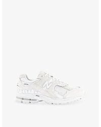 New Balance - 2002 Suede And Mesh Trainers - Lyst