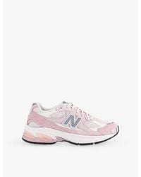 New Balance - 2010 Suede And Mesh Trainers - Lyst