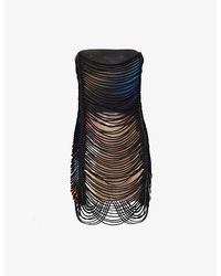 Jean Paul Gaultier - X Shayne Oliver Printed Mini Dress - Lyst