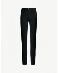 PAIGE - Hoxton Straight High-Rise Jeans - Lyst