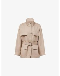 Anine Bing - Odin Flap-Pocket Cotton Jackets - Lyst