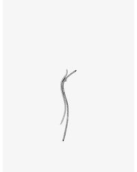La Maison Du Couturier - Myriam Soseilos The Hitai Sho Sterling- And Lab-Grown Sapphire Earrings - Lyst