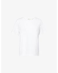 Skall Studio - Loui Short-Sleeve Cotton-Jersey T-Shirt - Lyst
