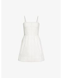 Faithfull The Brand - Rhea A-line Organic Cotton Poplin Mini Dress - Lyst